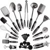 25-Piece Stainless Steel Kitchen Utensil Set