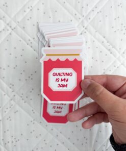 Quilting Is My Jam Sticker