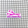 No Touchy! Sewing Scissor And Quilting Vinyl Sticker