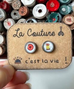 Earrings Sewing is Life