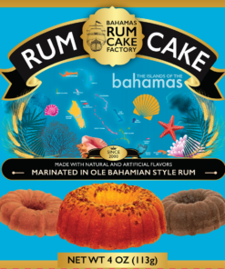 Bahamas Rum Cake Factory mixed flavor starter pack - 4 oz
