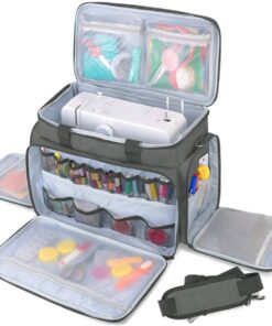 Deluxe sewing machine bag