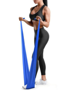 TPE High Elastic Back Opening Yoga Fitness  Resistance Bands