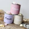 Can with wrapper | For the dearest Mom