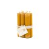 L'Abellamel Beeswax Candles 1 Pack Of 6 Units