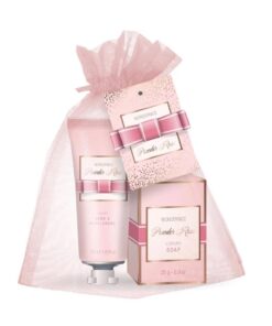 Mini Gift Set Powder Rose In Pink Organza