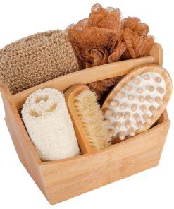 Gift Set Basket Spa in Bamboo Set, Sale Bride Spa