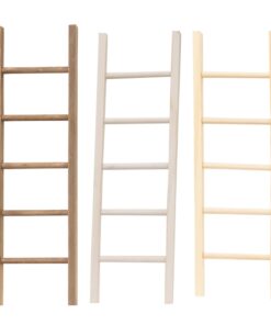 Large Wooden Ladder, 3 Assorted
