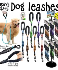 144pc 4ft Heavy Duty Dog Leashes Display