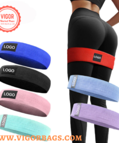 Flat fitness resistance loop band for multi purpose