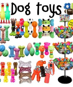 288pc Dog Toy 4 Tier Display