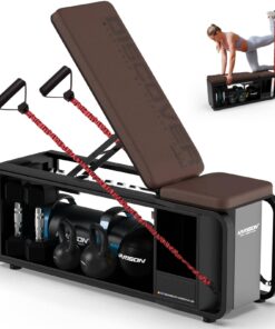 HARISON Adjustable Weight Bench with High Capacity Storage